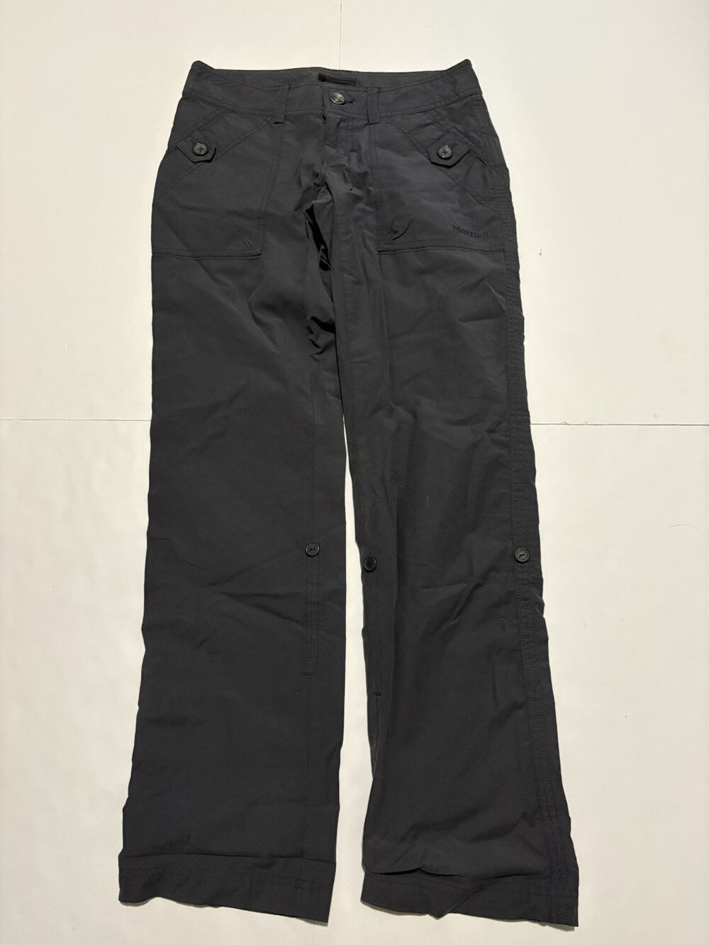 Marmot Women’s Size 2 Gray/Navy Hiking Pants Outdoor Stretch Trail